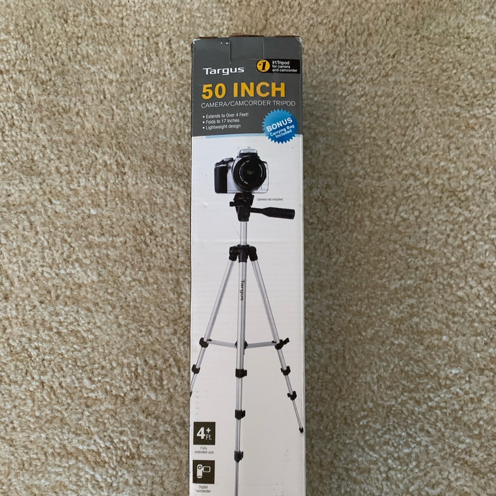 50” Camera/Camcorder Tripod
